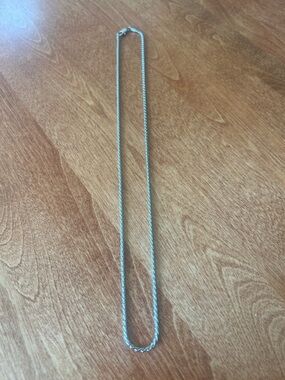 Sterling Silver Clasped Chain